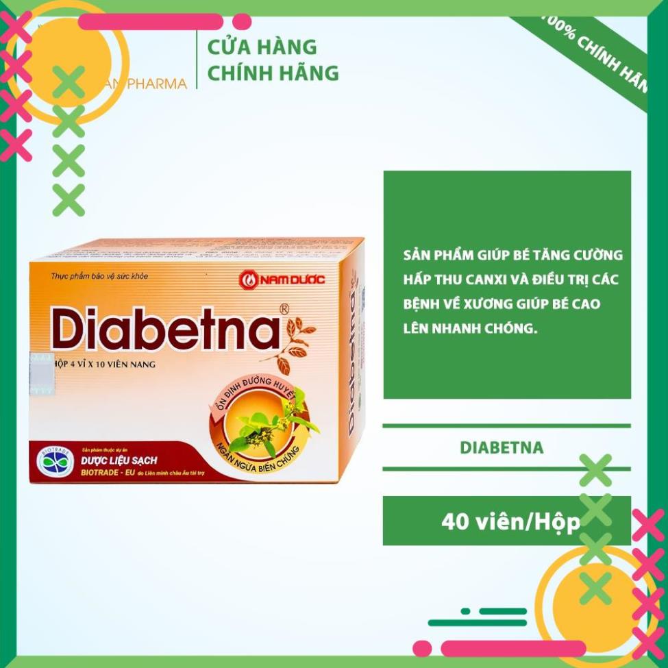 Diabetna - Hỗ trợ ổn định đường huyết cho người tiểu đường - Phan An CN202