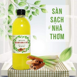 Nước lau sàn đuổi muỗi hương sả quế 500ml