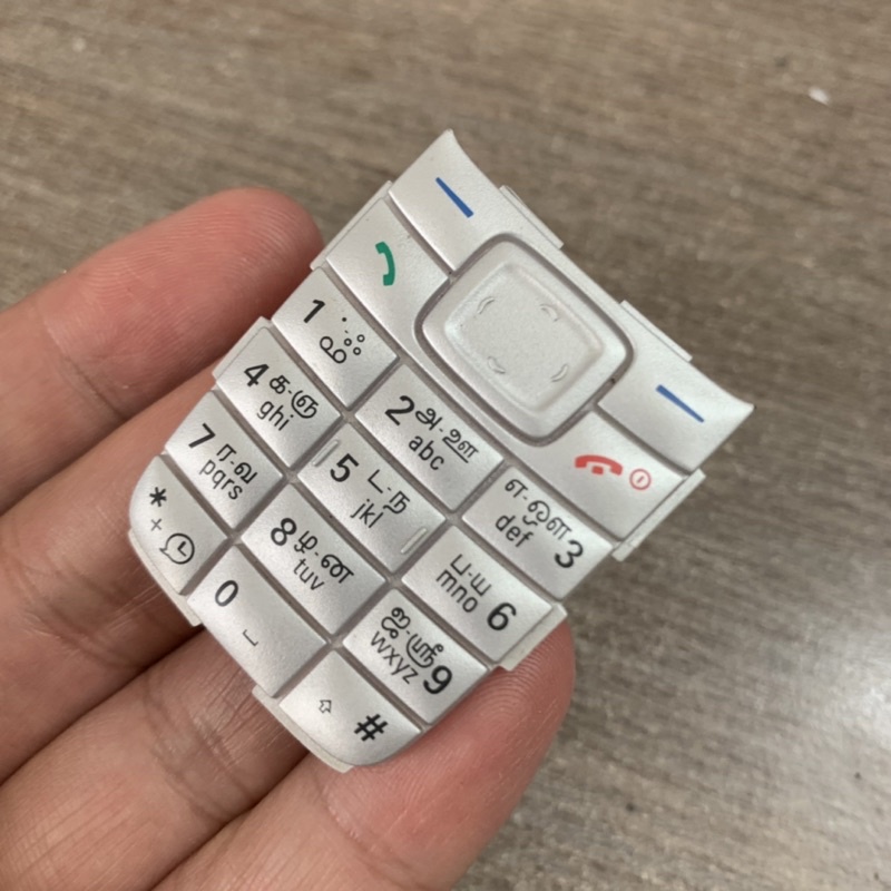 Bàn phím Nokia 1110 1110i 1112 Zin Mới Chính hãng. Kí tự trên bàn phím hiếm thích hợp gắn vào điện thoại sưu tầm. ZIPOKA