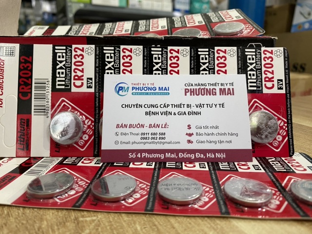 Pin Máy tiểu đường Maxell CR2032 Lithium