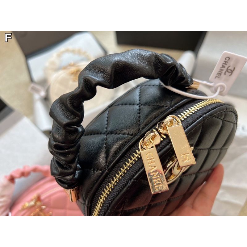 Túi xách nữ tròn da mịn sz14cm bản chuẩn đẹp fullbox