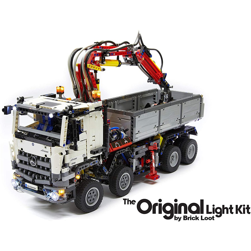 LEGO TECHNIC 42043- XE TẢI CẨU ĐA NĂNG Mercedes-Benz Arocs 3245