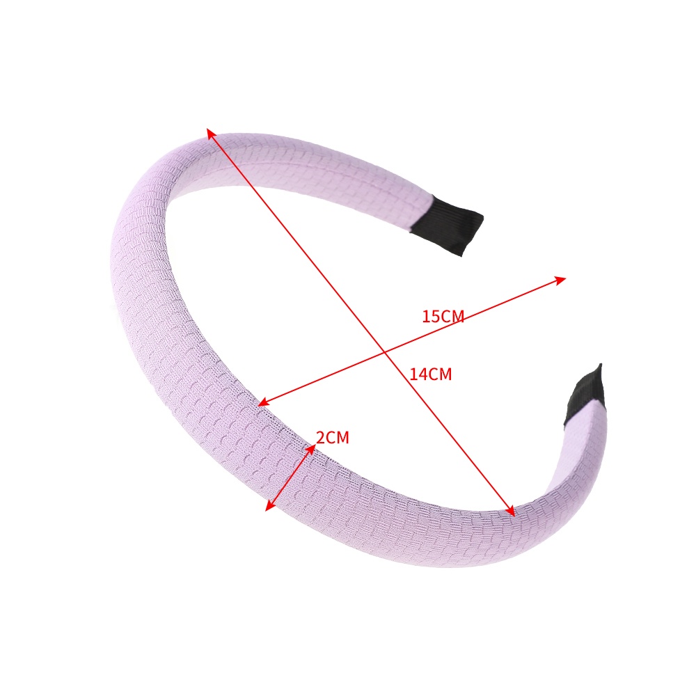 Cài tóc Haimeikang bằng bọt biển màu sắc ngọt ngào thiết kế đơn giản thời trang cho nữ