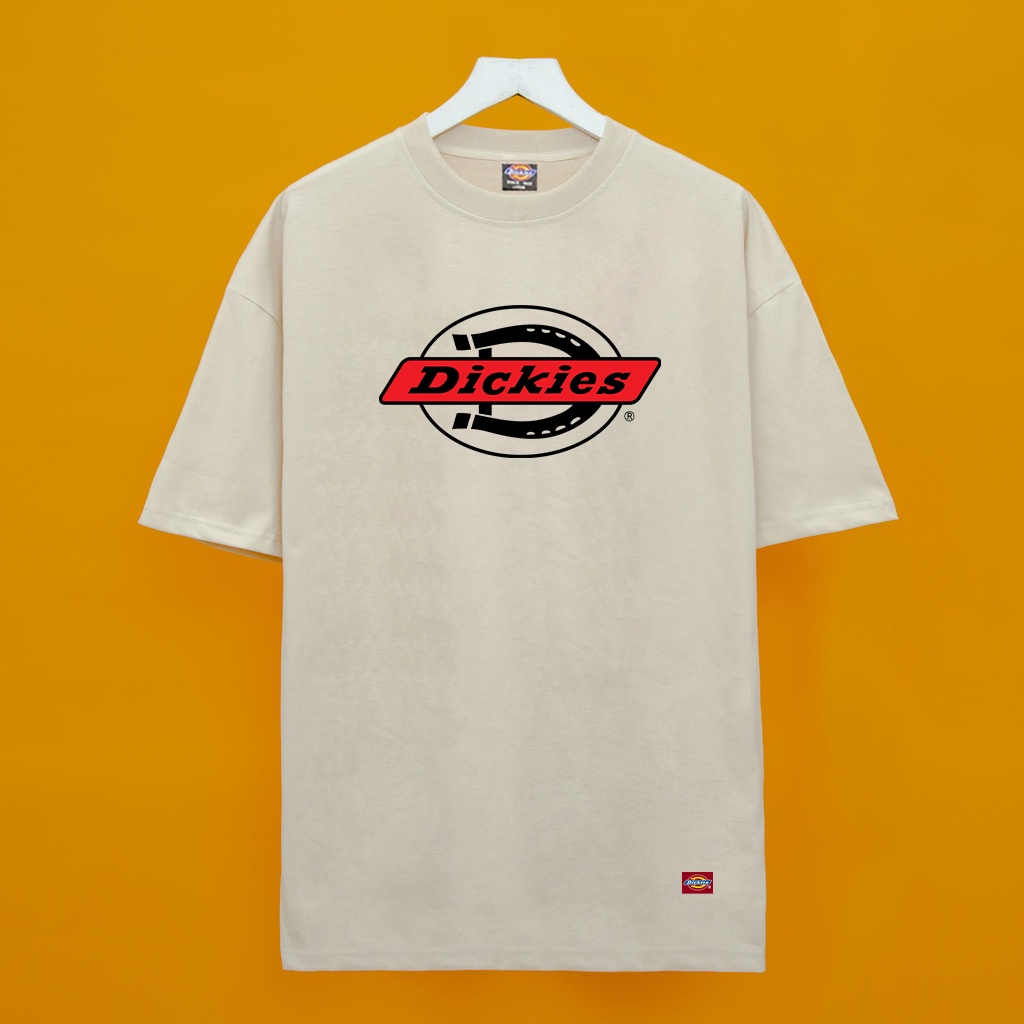 Áo Thun Dickies Đỏ Ngang form rộng -T-Shirt Dickies cao cấp-DK28-Streetwears SG