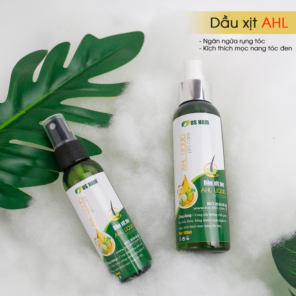 Dầu xịt dưỡng tóc tinh dầu bưởi US HAIR chai 120ml