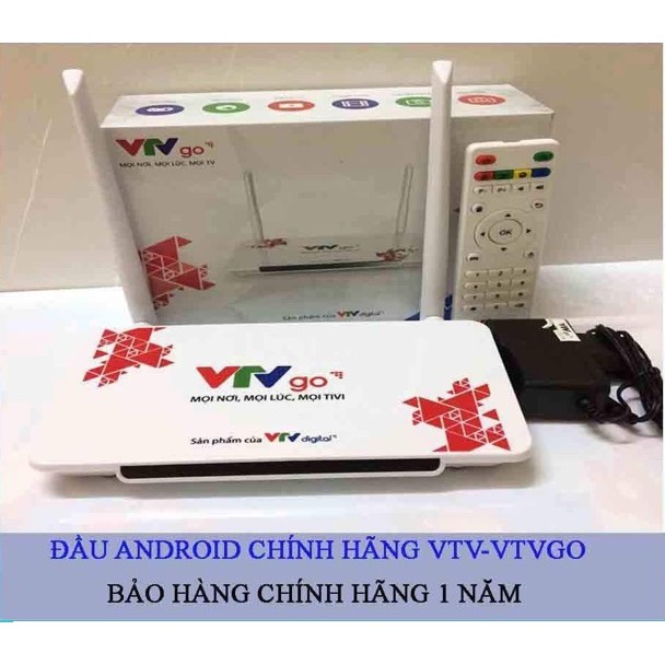 [Mã ELMS05 giảm 5% đơn 300k]Đầu androi VTVGo tivi box - VTV GO CHÍNH HÃNG