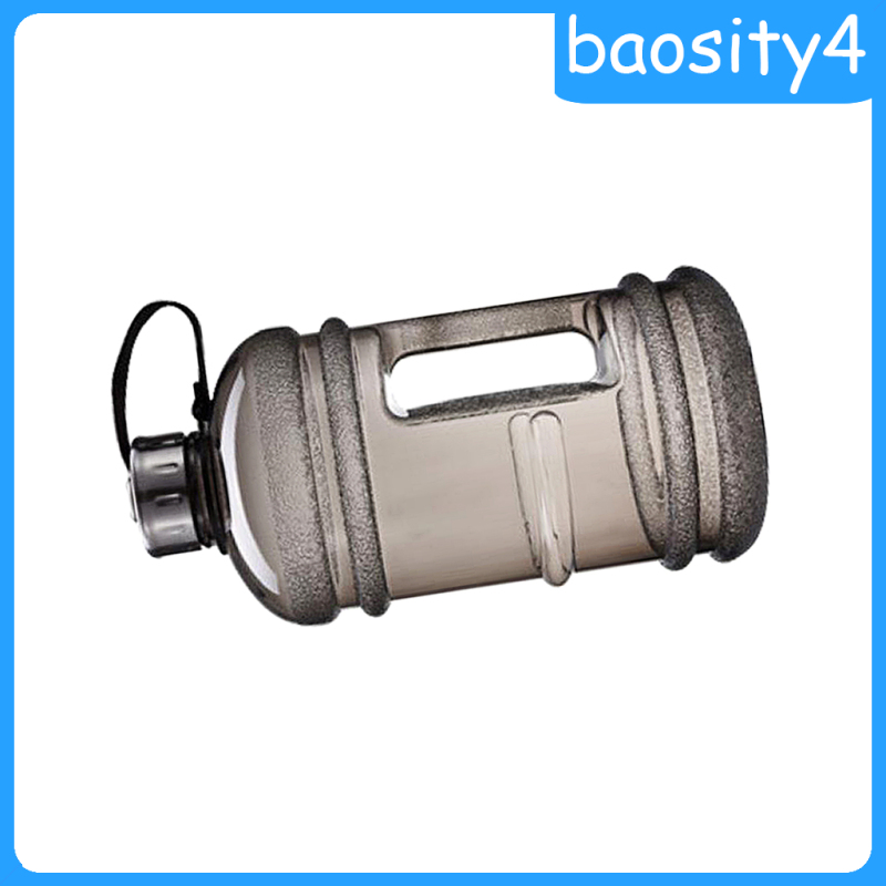 [baosity4]75oz Dumbbell Water Bottle Exercise Gym Protein Shake Weight,BPA Free,Blue