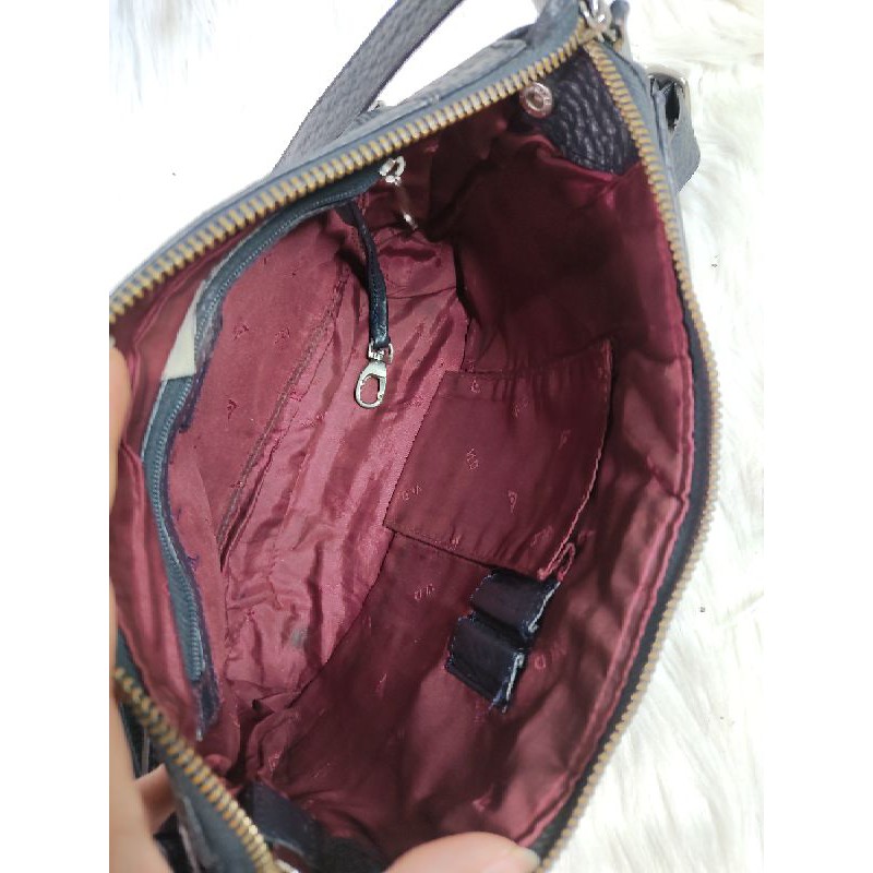 Túi da thật đeo chéo