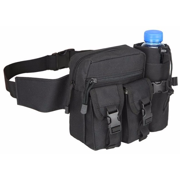 Túi PUBG đeo hông có bình nước tháo rời  19x16x9cm