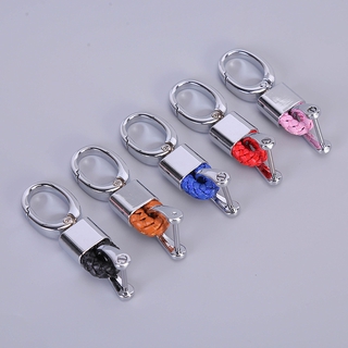 Mới móc khóa kim loại hình chiếc xe máy màu đen đỏ / xanh dương / hồng