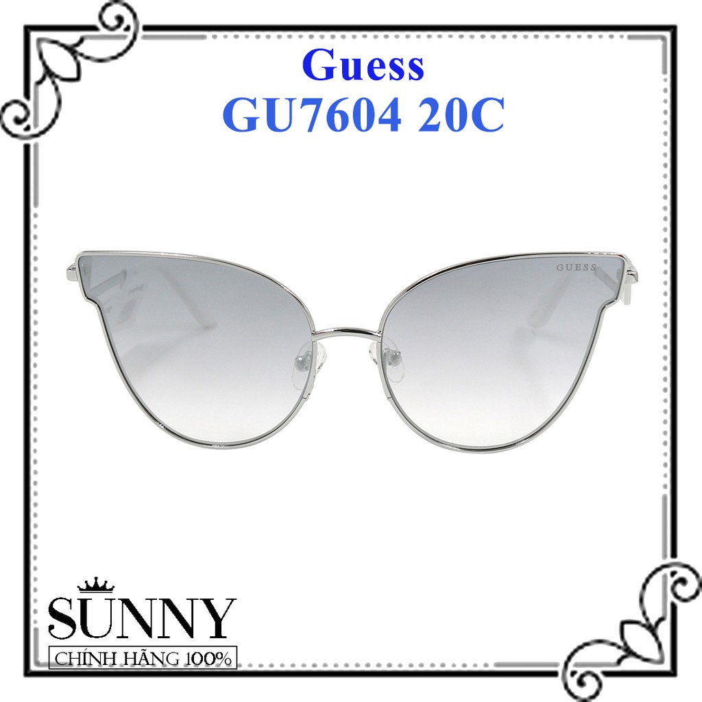 GU7604 - kính mát thời trang Guess chính hãng, thiết kế dễ đeo bảo vệ mắt