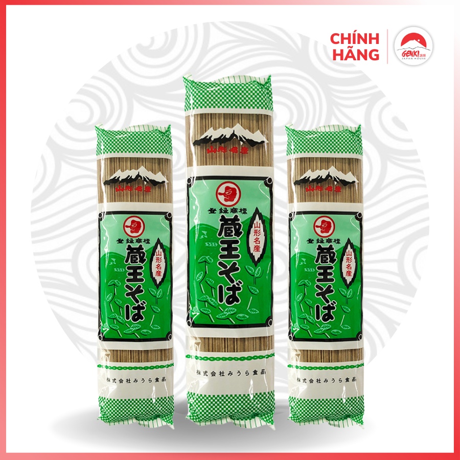 Mì hữu cơ sợi kiều mạch Zao Soba 200G Nhật Bản