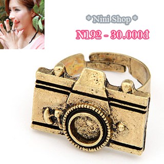 Nhẫn kiểu đôi cánh - máy chụp ảnh (kéo sang phải xem thêm mẫu)