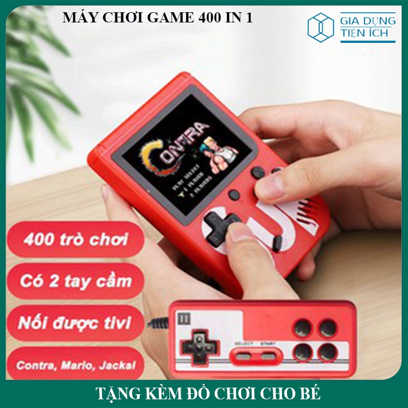 Máy Chơi Game Cầm Tay 400 Game In 1, Kết Nối Được Với TV, Hai Người Chơi Cực Đã Bảo Hành 6 Tháng