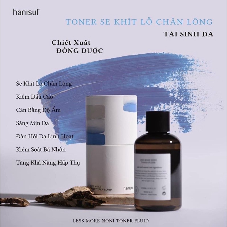 Toner đông dược tái sinh da Hanisul