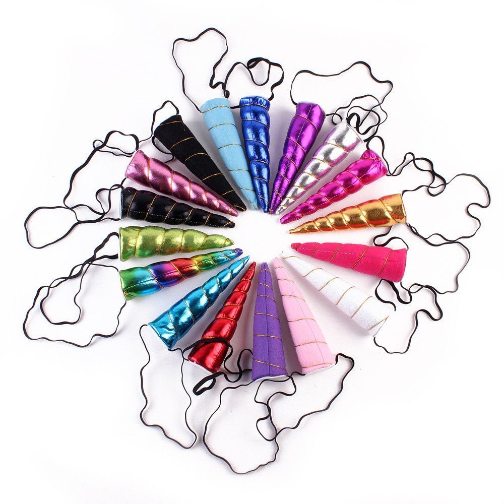 ღ♛ღDecorative Unicorn Horn Headband Hair Band Party Fancy Dress Cosplay Costume | BigBuy360 - bigbuy360.vn