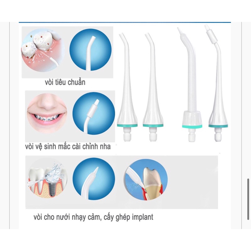 [QUÀ TẶNG KHỦNG] - Máy tăm nước du lịch sang trọng Procare A6 TẶNG BÀN CHẢI TRẺ EM