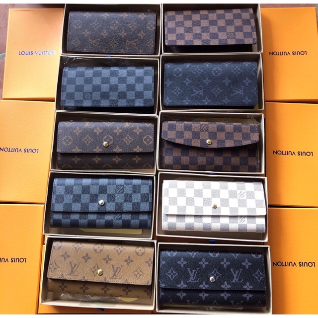 Ví lv hoạ tiết full box