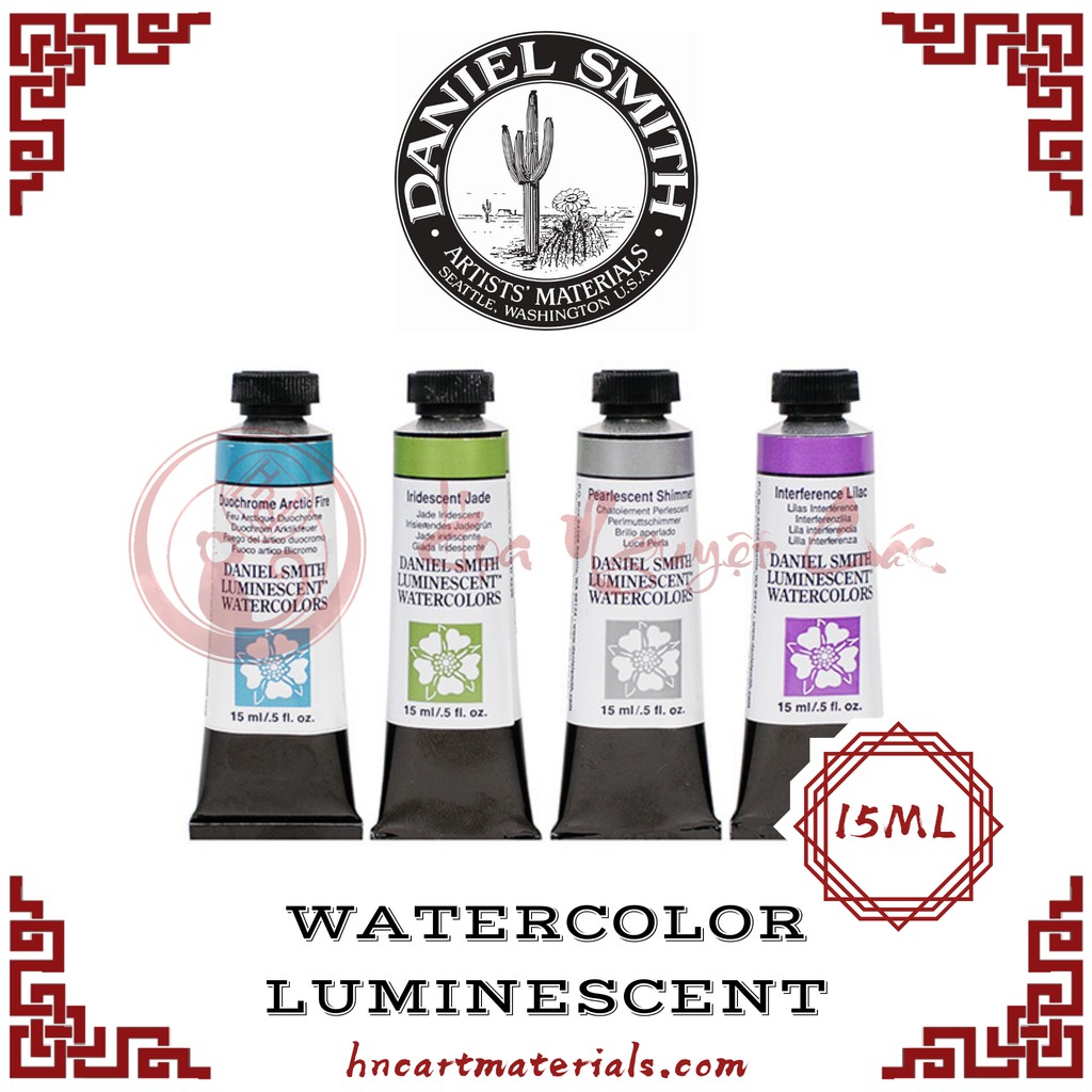 [Daniel Smith] Luminescent Màu nước nhũ 15 ml