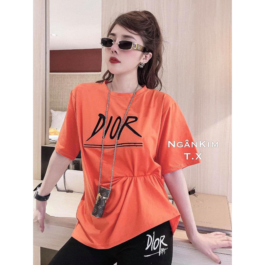 Sét áo phông Di or + quần legging lửng HARI0321 | BigBuy360 - bigbuy360.vn