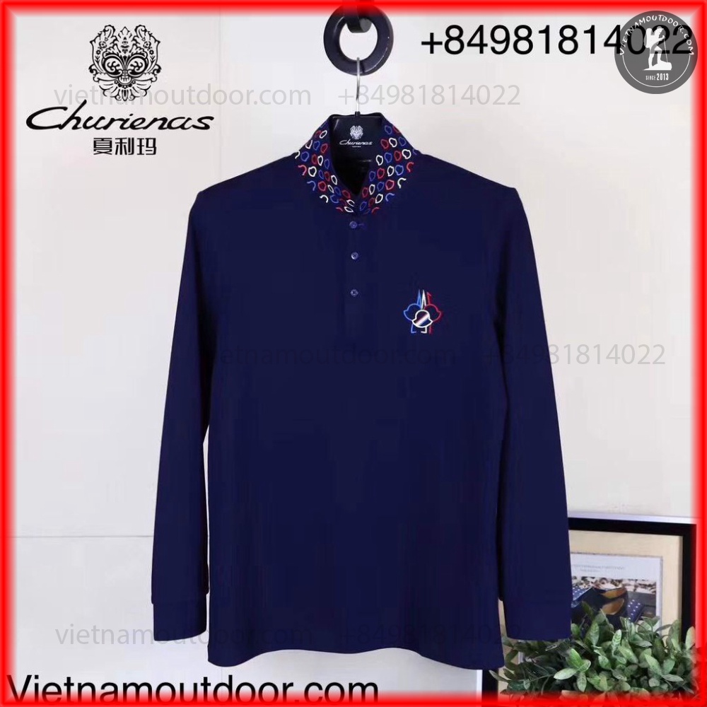 Áo Thun Nam Tay Dài Thu Đông Moncler - Áo Nỉ Chất Liệu Bền Bỉ, Kiểu Dáng Đẹp