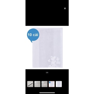 Bao sách cường thịnh loại mỏng . 10 tờ