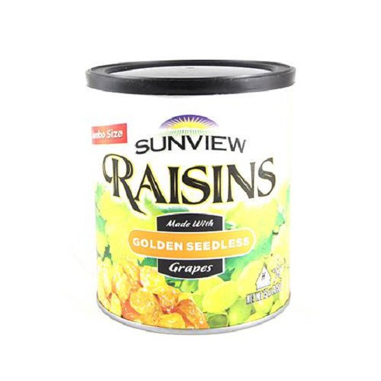 Nho Khô Mỹ Không Hạt Sunview Raisins (Nho Vàng)