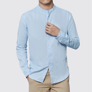 Áo Sơ Mi Linen Cổ Tàu ROUGH