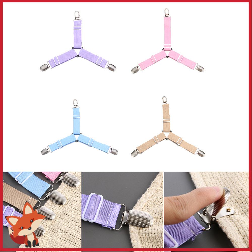 Dây Cố Định Ga Giường Co Giãn Chống Trượt Nhiều Màu Tùy Chọn