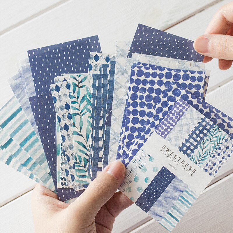 Set 50 tờ giấy làm đồ thủ công thiết kế độc đáo sáng tạo