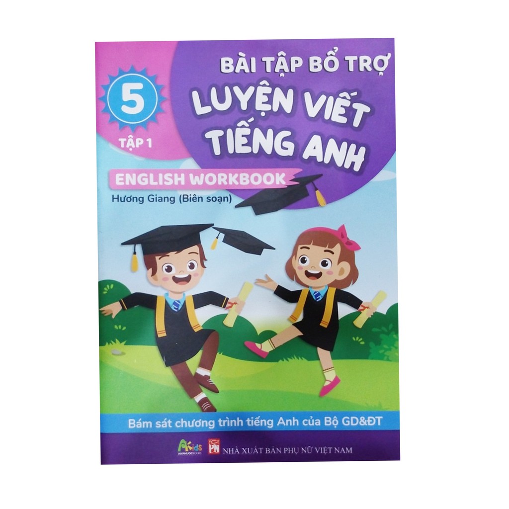 Sách - Bài tập bổ trợ luyện viết tiếng anh lớp 5 tập 1
