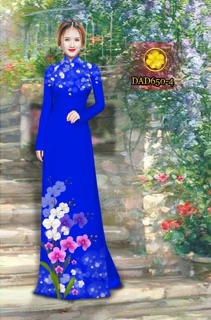 Vải Áo Dài Tằm Ý/ Lụa Nhật Hoa Phong Lan