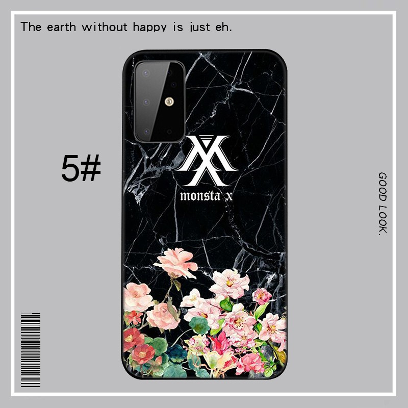 Samsung Galaxy A9 A8 A7 A6 Plus A8+ A6+ 2018 A5 A3 2016 2017 Casing phone Soft Case LU64 MONSTA X