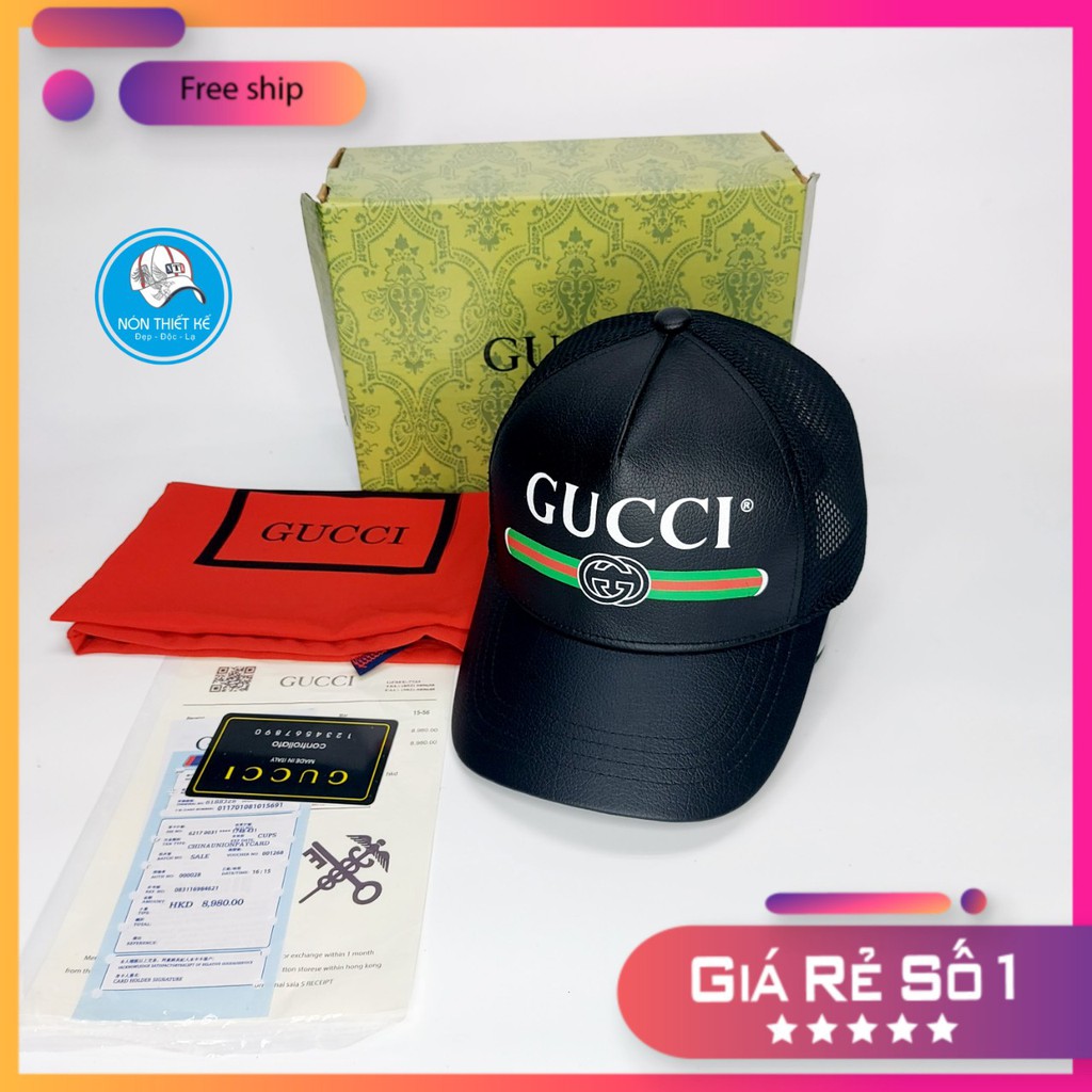 Nón kết gc da full box hộp