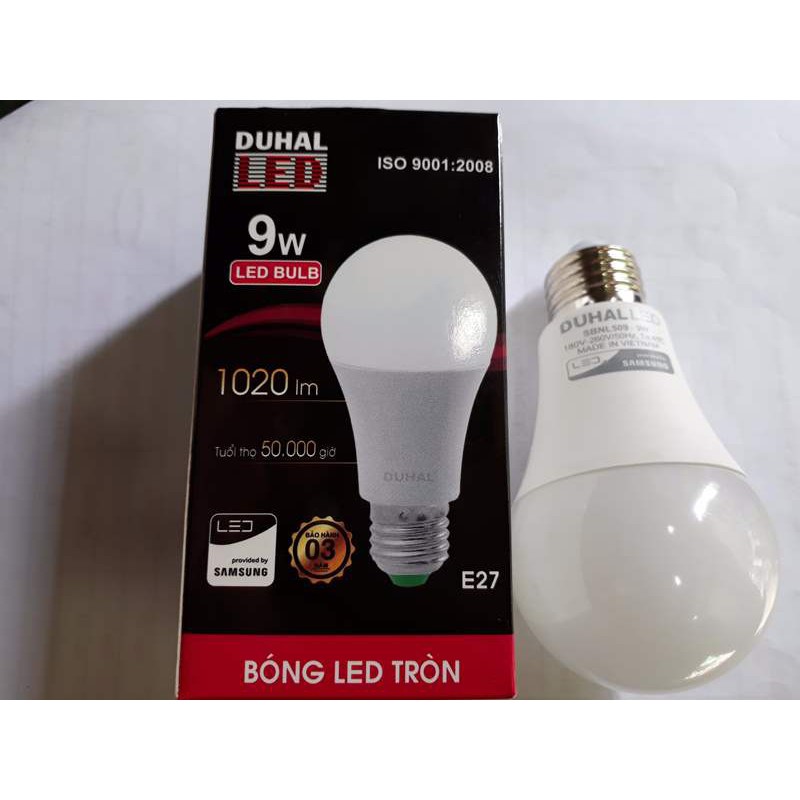 Bóng đèn led tiết kiệm điện duhal 7w,9w,20w,30w