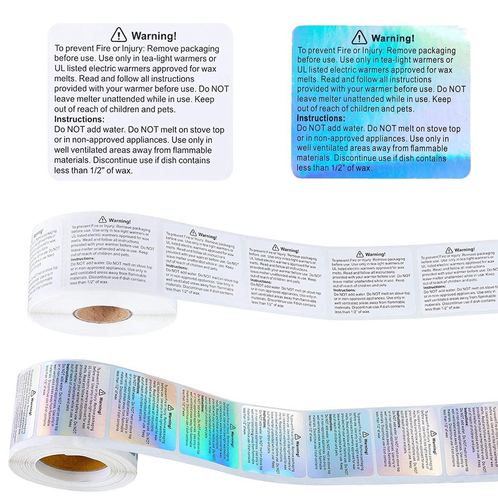 Nhãn Dán Cảnh Báo Sáp Chống Thấm Nước Tiện Dụng