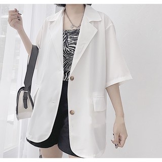 Áo blazer cộc tay 2 khuy Friday