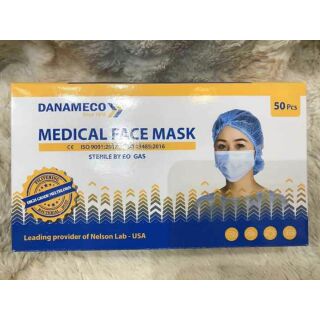 MẶT NẠ ĐÃ TIỆT TRÙNG DANAMECO - 50 chiếc