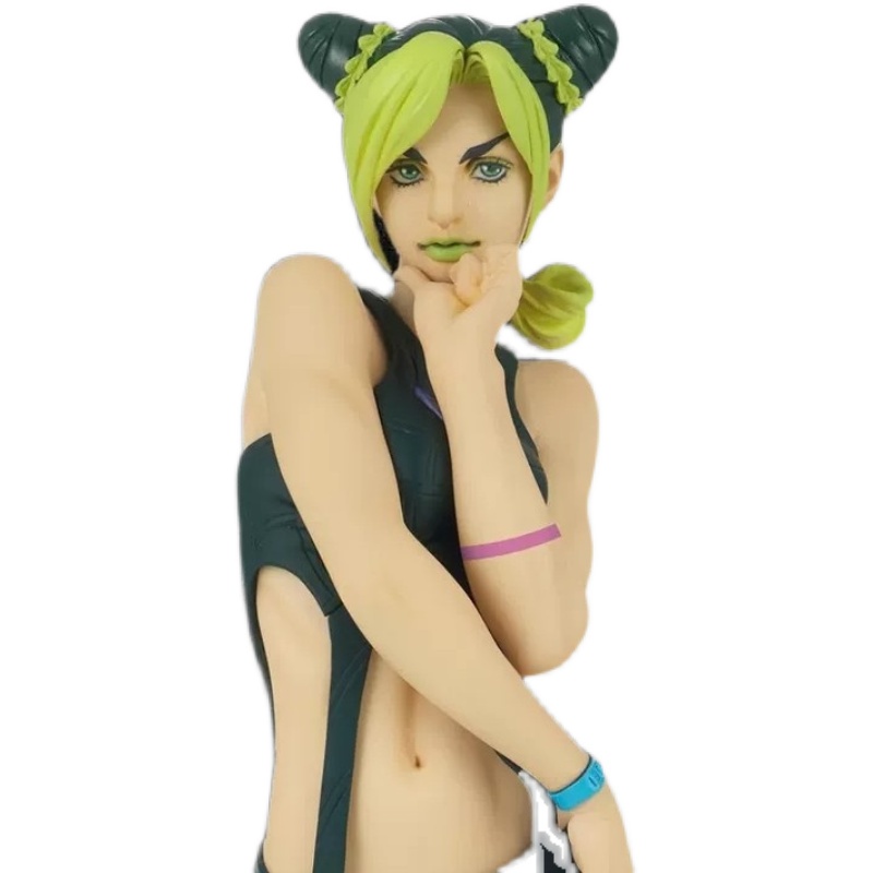 Đồ trang trí Nhân Vật Jolyne Cujoh Trong Jojo 'S Bizarre Adventure Kích Thước 17cm Để Bàn Trang Trí