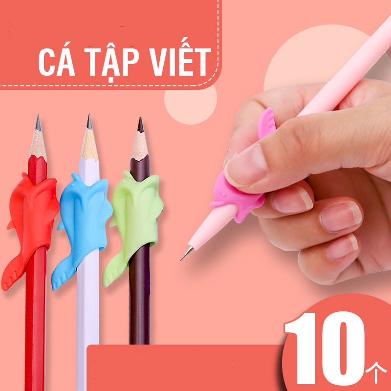 Combo 10 cá tập viết chữ đẹp, giúp bé cầm bút đúng cách - Dụng cụ học tập cho bé