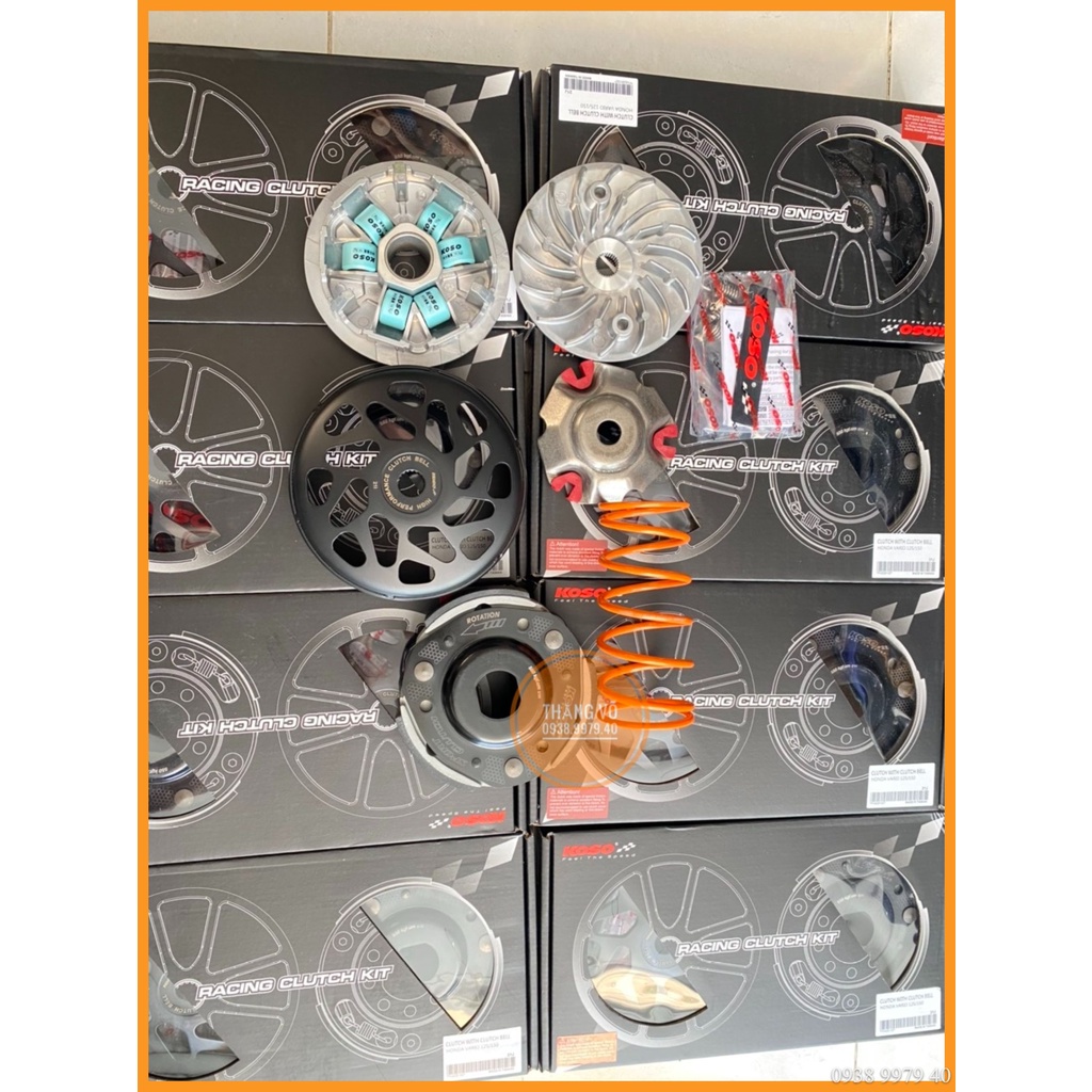 Nồi Koso, Nồi Koso Vario 125/150/160 Made in Taiwan phụ kiện đồ chơi Vario Airblade NVX ADV Click Lead SHVN PCX SHmode