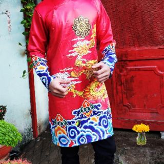 Áo dài cách tân nam