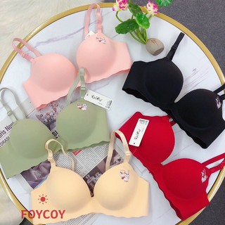 Áo Lót Su Không Gọng Siêu Nâng Không Gọng mèo foycoy