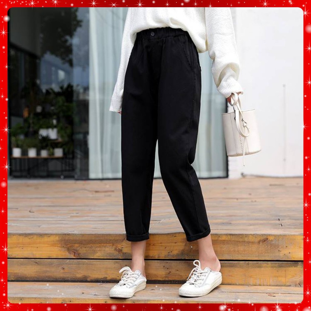 [Trợ giá] Quần Baggy Cạp Cao - Hàng có sẵn