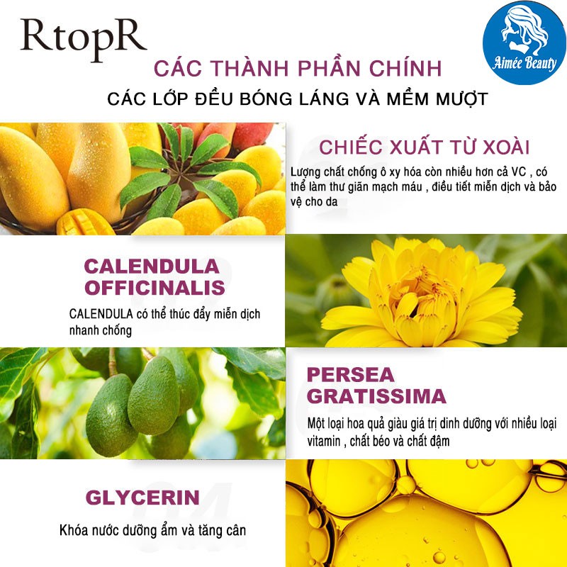 [Hàng Nhập Khẩu] RtopR Kem Tẩy Tế Bào Chết Làm Sáng Da Mặt 40g