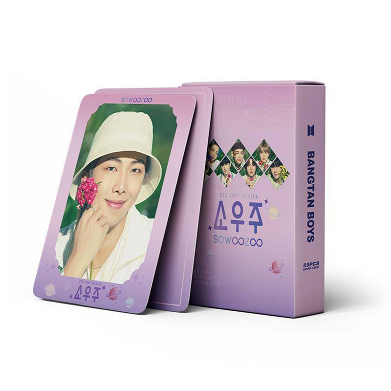 Set 54 Thẻ Hình Nhóm Nhạc Bts Chất Lượng Cao