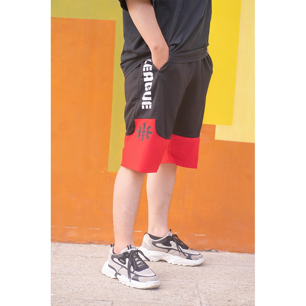 Quần đùi nam, quần short có 2 màu dáng thể thao hàng vnxk dày dặn phong cách ulzzang | BigBuy360 - bigbuy360.vn
