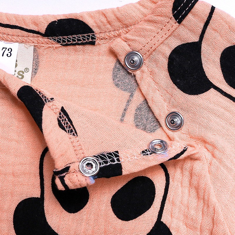 Set đồ ngủ dài in hình động vật hoạt hình dễ thương cho bé