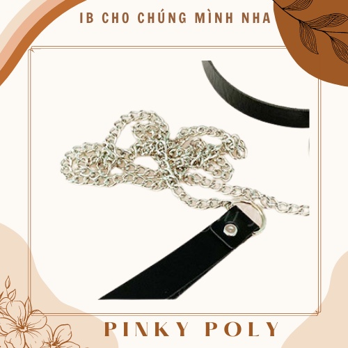 Dây Xích Cosplay Sexy ( Gồm Vòng tay  và Vòng cổ)  Sexy trang trí cổ tim quyến rũ PinkyPoly PKX01 | BigBuy360 - bigbuy360.vn