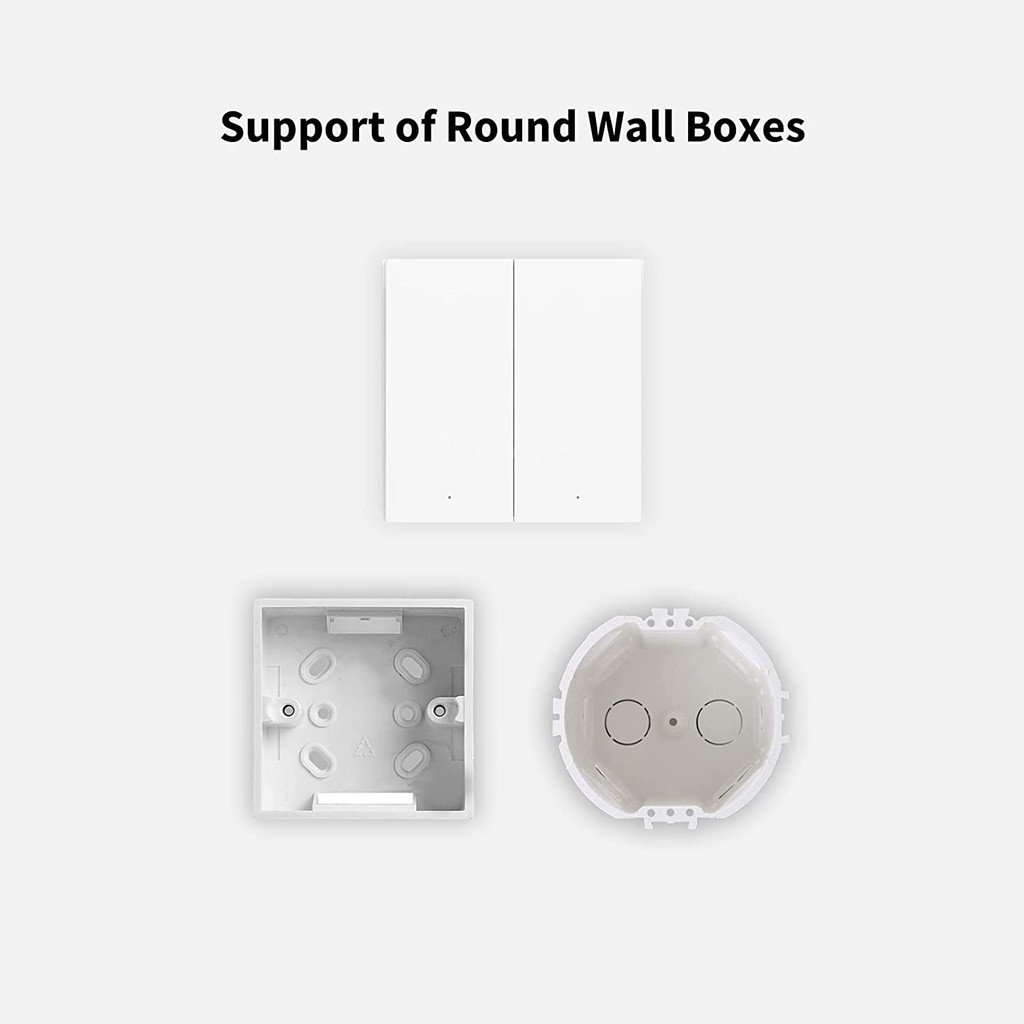 Công tắc thông minh Aqara H1 bản Quốc Tế, Có Dây Nguội, Công tắc đèn cho nhà thông minh, Tương thích Apple HomeKit